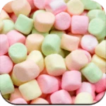 candy wallpaper hd android application logo